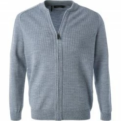 Maerz Strickjacke 582100/306 Cardigan, Merinowolle, Hellblau
