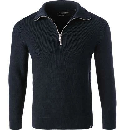 Marc O'Polo Troyer 221 5066 60308/898 Bio Baumwolle, Navy 4 Marc O'Polo Troyer 221 5066 60308/898 Bio Baumwolle, Navy – Bild 2