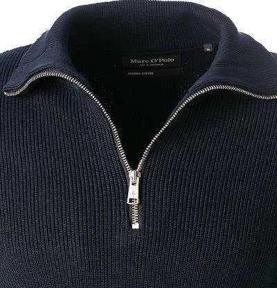 Marc O'Polo Troyer 221 5066 60308/898 Bio Baumwolle, Navy 5 Marc O'Polo Troyer 221 5066 60308/898 Bio Baumwolle, Navy – Bild 3