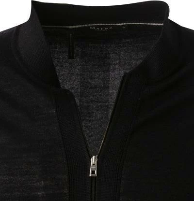 Maerz Strickjacke 504300/399 Merinowolle extrafein, Navy 5 Maerz Strickjacke 504300/399 Merinowolle extrafein, Navy – Bild 3