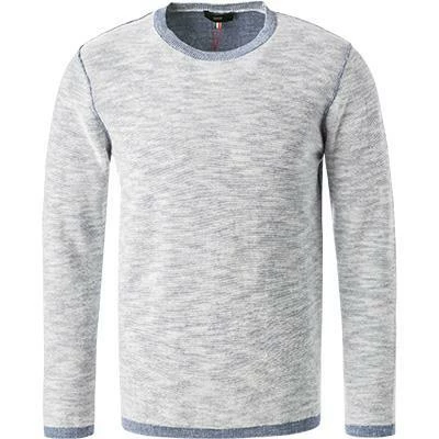 CINQUE Pullover Cidave 6022-8513/64 Baumwolle, Blau meliert, Blau 4 CINQUE Pullover Cidave 6022-8513/64 Baumwolle, Blau meliert, Blau – Bild 2