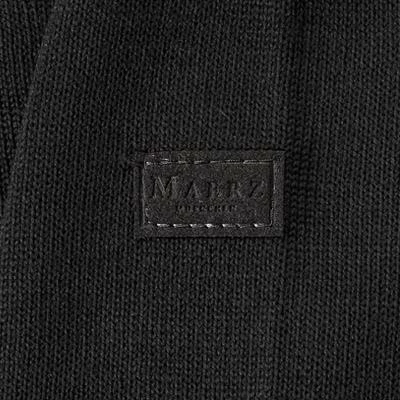 Maerz V-Pullover 490400/595 Merinowolle, Schwarz, Black 7 Maerz V-Pullover 490400/595 Merinowolle, Schwarz, Black – Bild 5