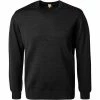 Maerz Rundhals-Pullover 490500/595 Merinowolle, Schwarz -striangebote 67329 norm