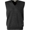 Maerz V-Pullunder 460000/591 Merinowolle, Anthrazit meliert, Anthrazit